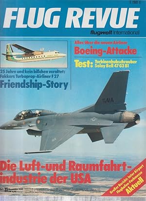 Flug Revue - Magazin Nr.11/1980 Die Luft- und Raumfahrt Das internationale Luft- und Raumfahrt -