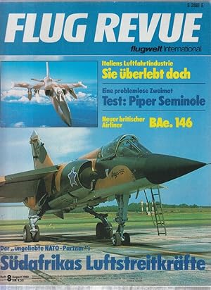 Flug Revue - Magazin Nr.08/1980 Südafrikas Luftstreitkräfte Das internationale Luft- und Raumfahrt -