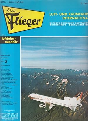 Der Flieger - Magazin Nr.02/1978 Sowjet-Flugzeuge Flug- und Raumfahrt International