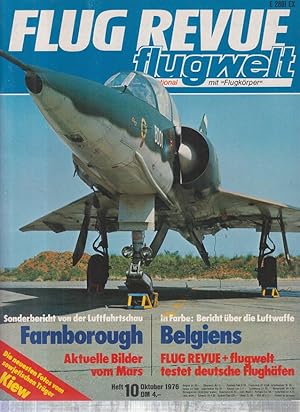 Flug Revue - Magazin Nr.10/1976 Farnborough Flugwelt international mit " Flugkörper"