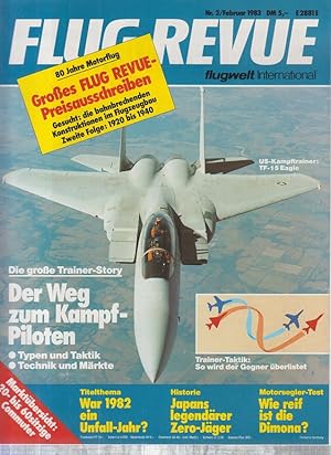 Flug Revue - Magazin Nr.02/1983 Großes Flug Revue-Preisausschreiben Flugwelt international