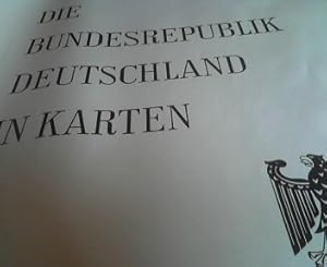 Die Bundesrepublik Deutschland in Karten , ( Meynen - Atlas ) Loseblattsammlung in orig Holzkaset...