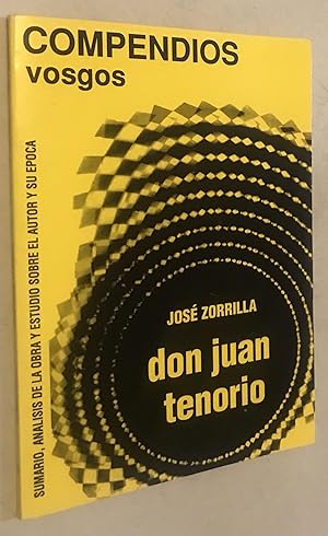 Imagen del vendedor de Don Juan Tenorio compendios vosgos sumario, analisis a la venta por Once Upon A Time