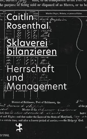 Bild des Verkufers fr Sklaverei bilanzieren zum Verkauf von Rheinberg-Buch Andreas Meier eK