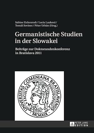 Imagen del vendedor de Germanistische Studien in der Slowakei a la venta por moluna