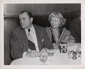 Original photograph of Joan Blondell and Mike Todd