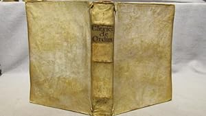 De Ordinis Sacremento Decisiones. Venice, 1705, 1st ed, original full vellum.