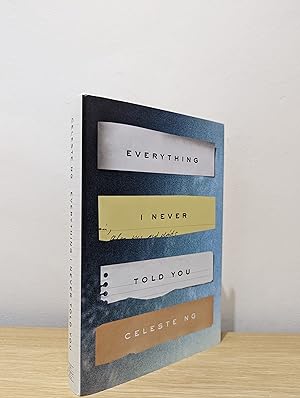 Imagen del vendedor de Everything I Never Told You: A Novel (Signed Dated First Edition) a la venta por Fialta Books