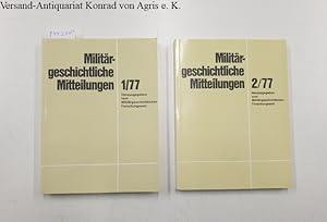 Bild des Verkufers fr (Band 1+2/1977) Militrgeschichtliche Mitteilungen zum Verkauf von Versand-Antiquariat Konrad von Agris e.K.