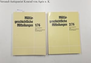 Bild des Verkufers fr (Band 1+2/1976) Militrgeschichtliche Mitteilungen zum Verkauf von Versand-Antiquariat Konrad von Agris e.K.