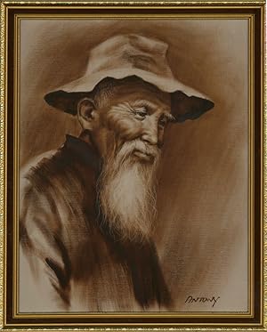 Antony - Contemporary Oil, Wise Old Man