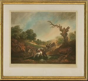 William John Henderson (c.1866-c.1926) - Mezzotint, Bucolic Scene