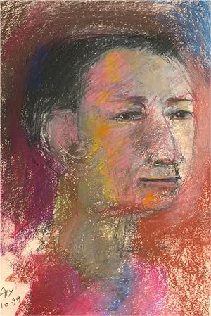 Seller image for John Ivor Stewart PPPS (1936-2018) - Contemporary Pastel, Portrait of a Man for sale by Sulis Fine Art