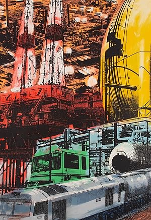 Miles Cole - Contemporary Monotype, Railfreight Petroleum I