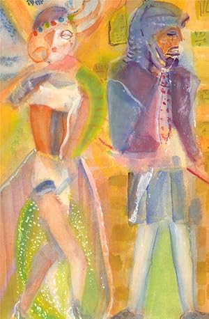 Susan Paine - 20th Century Watercolour, The Catwalk