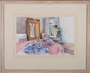 Sandra McCabe (1943-2020) - 20th Century Watercolour, The Breakfast Room