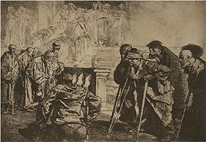 Seller image for After Sir Frank Brangwyn RA (1867-1956) - 1932 Photogravure, Feast of Lazarus for sale by Sulis Fine Art