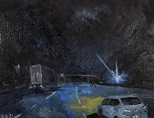 Daniel Nichols - 2021 Oil, Motorway At Night