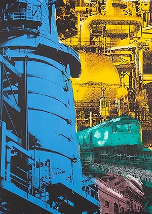 Miles Cole - Contemporary Monotype, Railfreight Petroleum IV