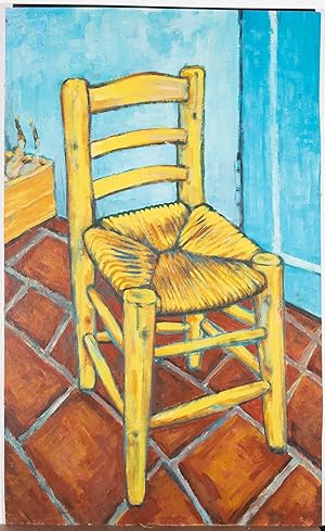 After Van Gogh - 20th Century Oil, Vincent's Chair