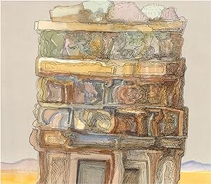 Immagine del venditore per John Picking (b.1939) - 1998 Watercolour, Structure in a Plain venduto da Sulis Fine Art