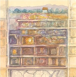 Immagine del venditore per John Picking (b.1939) - 2004 Watercolour, Terrace in a Matrix venduto da Sulis Fine Art