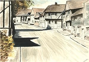 E. Fowler - Contemporary Watercolour, Tudor Street
