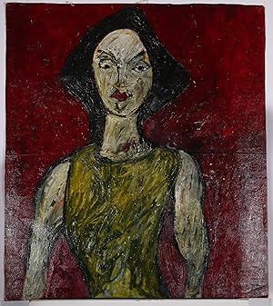 Ben Carrivick - Contemporary Oil, Angry Woman