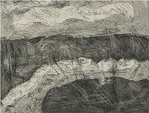 Seller image for Annelise Firth (b.1961) - 2012 Etching, Oyster Fields II for sale by Sulis Fine Art