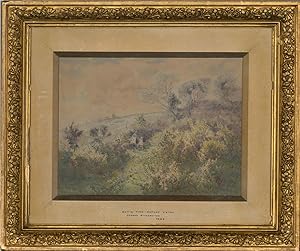 Seller image for Joseph Kirkpatrick (1872-1936) - 1893 Watercolour, Spring Time, Conway Valley for sale by Sulis Fine Art