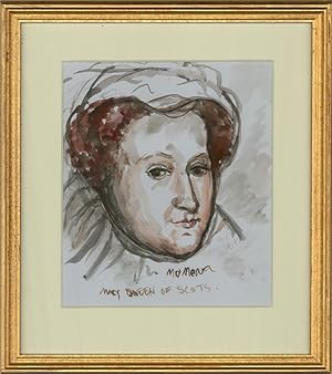 Imagen del vendedor de Mary O'Meara - 20th Century Watercolour, Mary, Queen of Scots a la venta por Sulis Fine Art