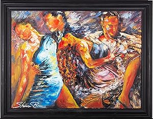 Sharon Bree - Contemporary Acrylic, A Passionate Tango