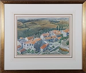 Irene Bache (1901-1999) - Signed 20th Century Watercolour, The French Town
