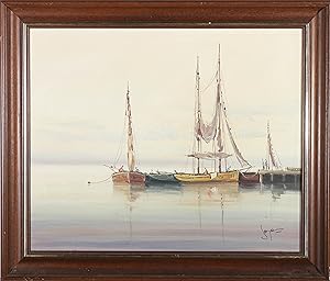 Signed Mid 20th Century Oil - The Early Morning