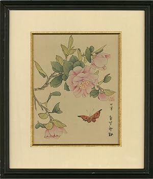 Framed Mid 20th Century Watercolour - Scented Blooms