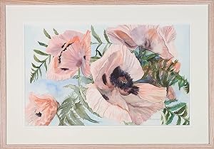 Marianne Cox - 20th Century Watercolour, Poppies