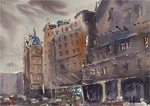 Daniel Nichols - Contemporary Watercolour, Glasgow High Road