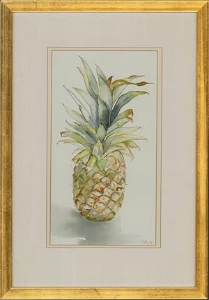 Bella-Ann Hood - 1996 Watercolour, Pineapple