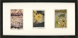 Ray Barry (b.1931) - Contemporary Acrylic, Abstract Trio