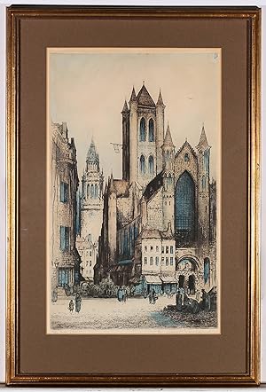 Edward Sharland (1884-1967) - Early 20th Century Etching