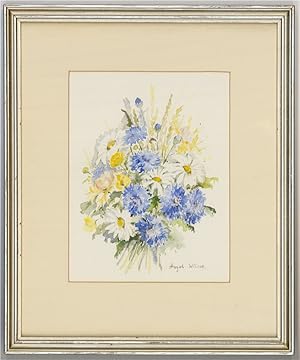 Hazel Wilson - 20th Century Watercolour, Summer Bunch
