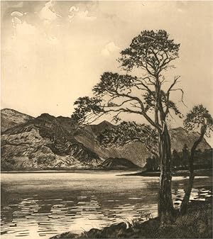 Andrew Watson Turnbull (1874-1957) - Early 20th Century Etching, Loch Duich