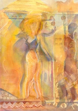 Susan Paine - 20th Century Watercolour, The Angel