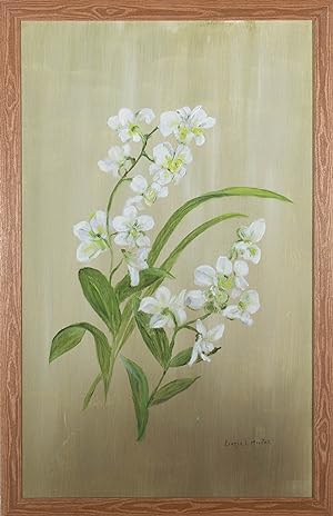 Lizzie L. Minter - Mid 20th Century Acrylic, Spring Flowers