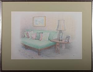 Marika Eversfield (1914-2014) - 20th Century Pastel, Sitting Room