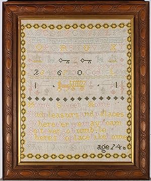 Seller image for Mary Jane Bound - Framed Late 19th Century Embroidery, Home Sweet Home for sale by Sulis Fine Art