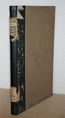 Seller image for Handbuch fr moderne Reproduktionstechnik: Band I. [Reproduktionsphotographie und Retusche.], for sale by Antiquariat Gallenberger