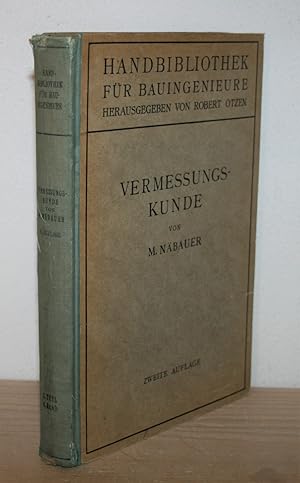 Immagine del venditore per Vermessungskunde: Handbibliothek fr Bauingeniere - Teil I: Hilfswissenschaften - Band 4. venduto da Antiquariat Gallenberger