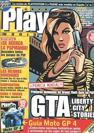 Imagen del vendedor de Play2 Mania: num 78 - Guia Moto GP4, reportajes: GTA Liberty city stories a la venta por El Boletin