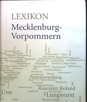 Seller image for Landeskundlich-historisches Lexikon Mecklenburg-Vorpommern. for sale by books4less (Versandantiquariat Petra Gros GmbH & Co. KG)